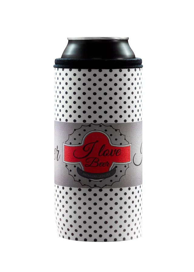 Coolbox I Love Beer Dots termoobal na plechovku 0,5 l