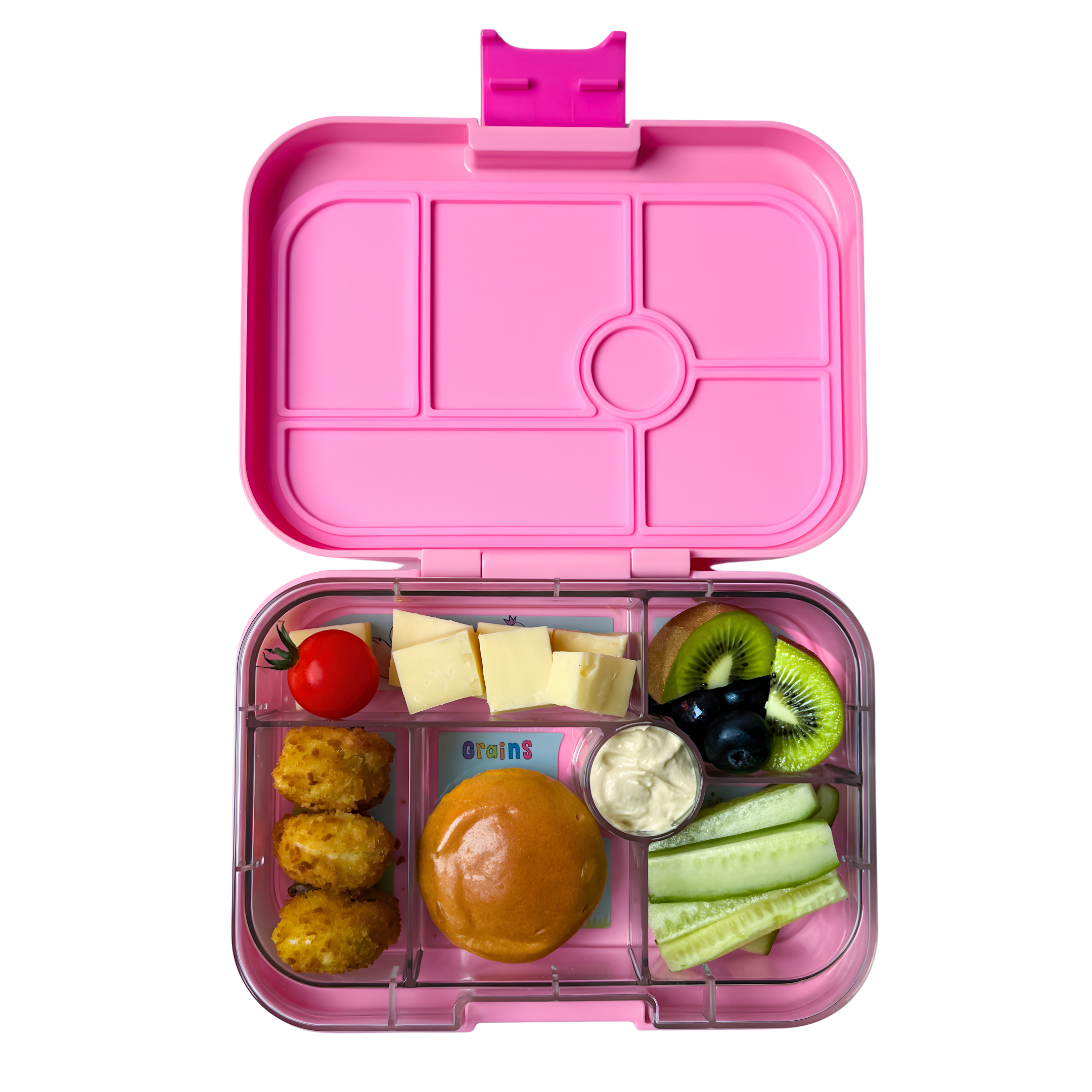 Yumbox Original svačinový box Power Pink 6komorový