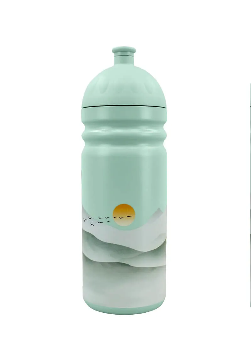 Zdravá lahev Západ slunce 0,7l lahev + náhradní zátka BPA free