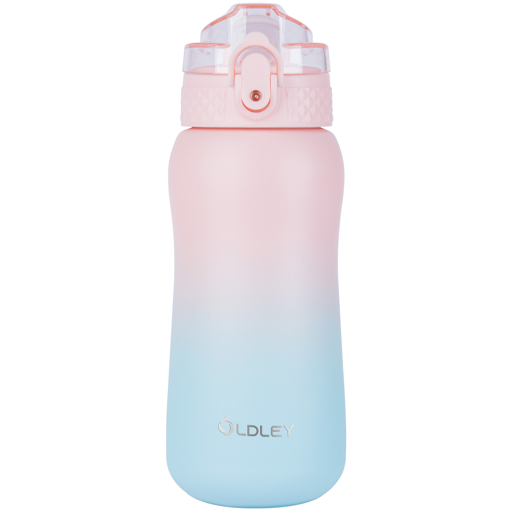 Oldley 12oz dětská termoláhev růžovo-modrá s brčkem
