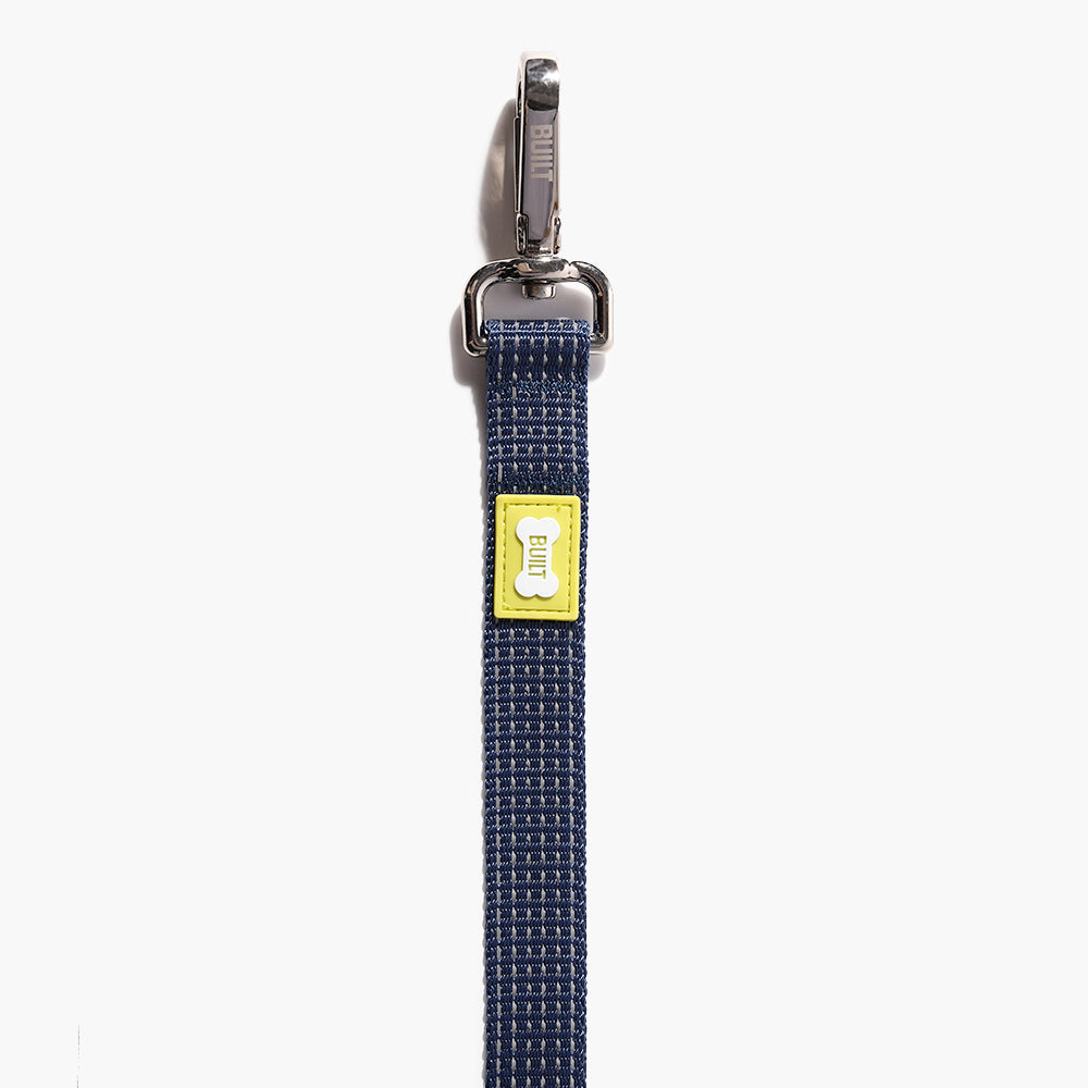 BUILT New York Nightsafe vodítko pro psy navy lime M