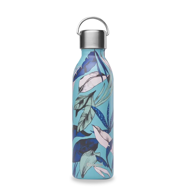 Qwetch Active Bahia Bleu termoláhev 600 ml nerez