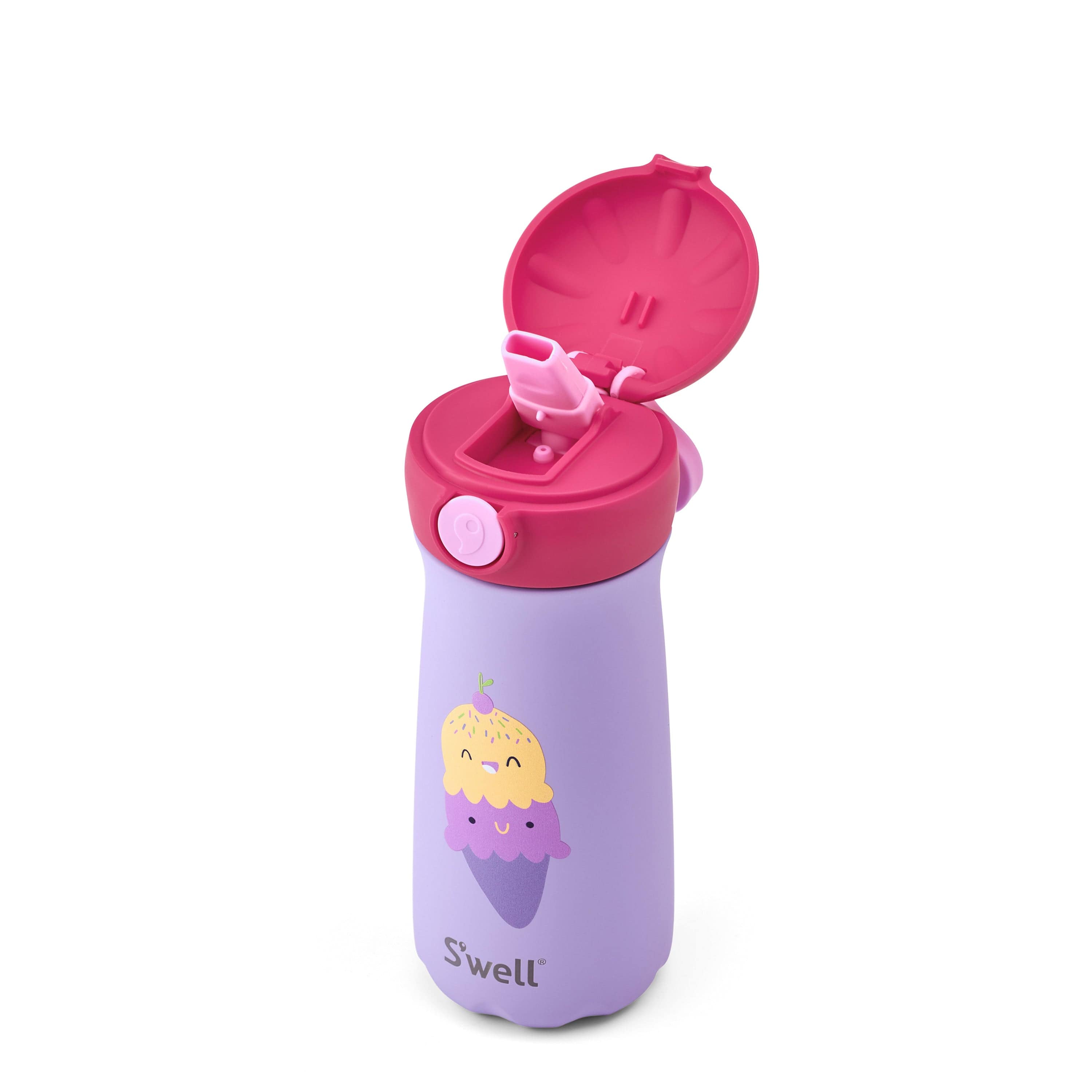 S'well Pop Top Traveler cestovní láhev 414 ml s brčkem