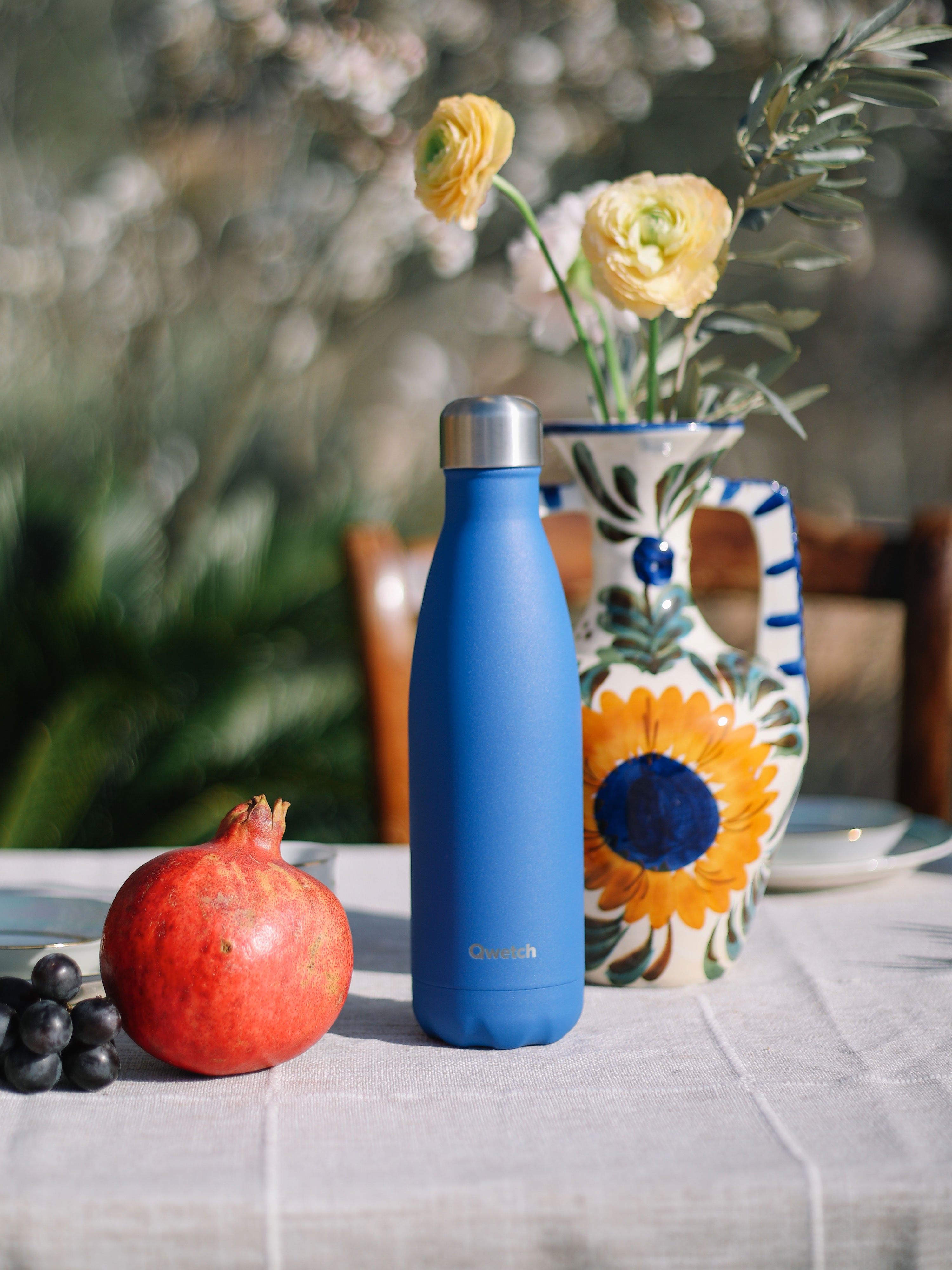 Qwetch Originals Majorelle termoláhev 500 ml modrá nerez