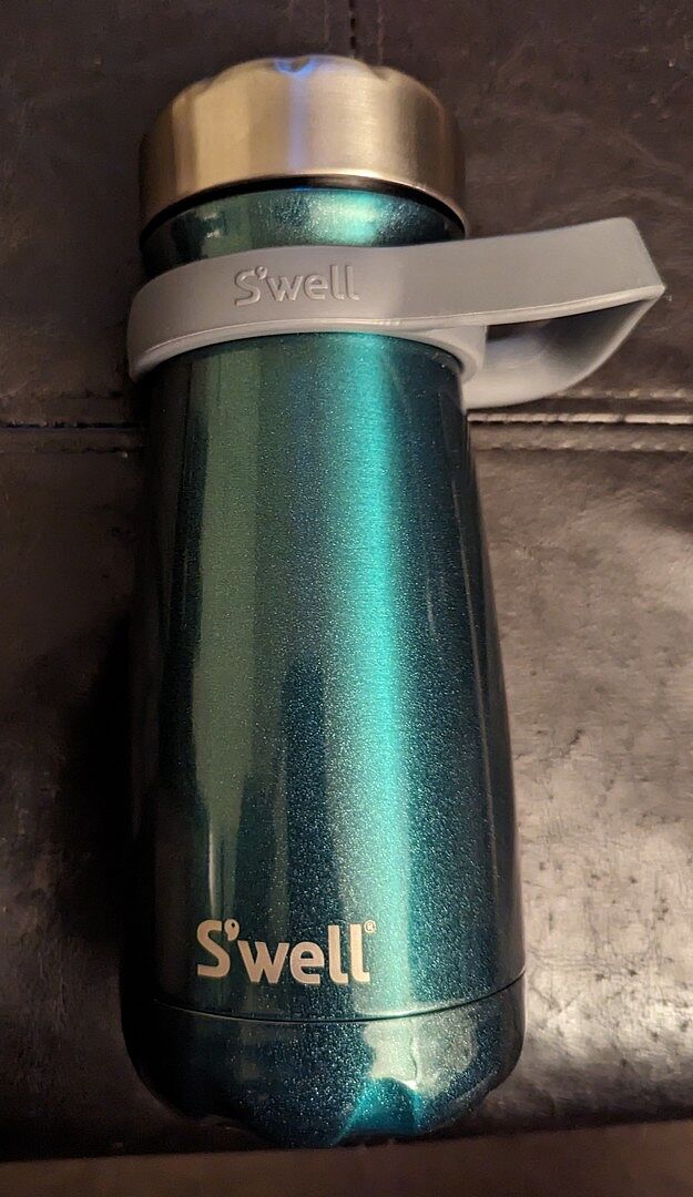 S'well Traveler Handle madlo Blue na láhev na cesty