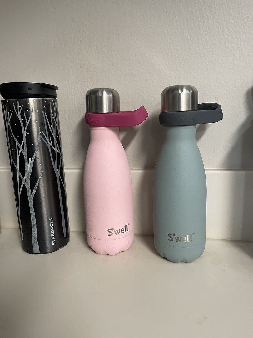 S'well Bottle Handle držadlo růžová