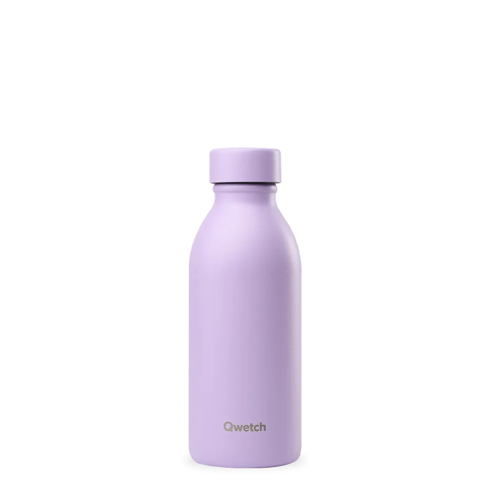 Qwetch Icon Pastel Lavande termoláhev 500 ml nerez