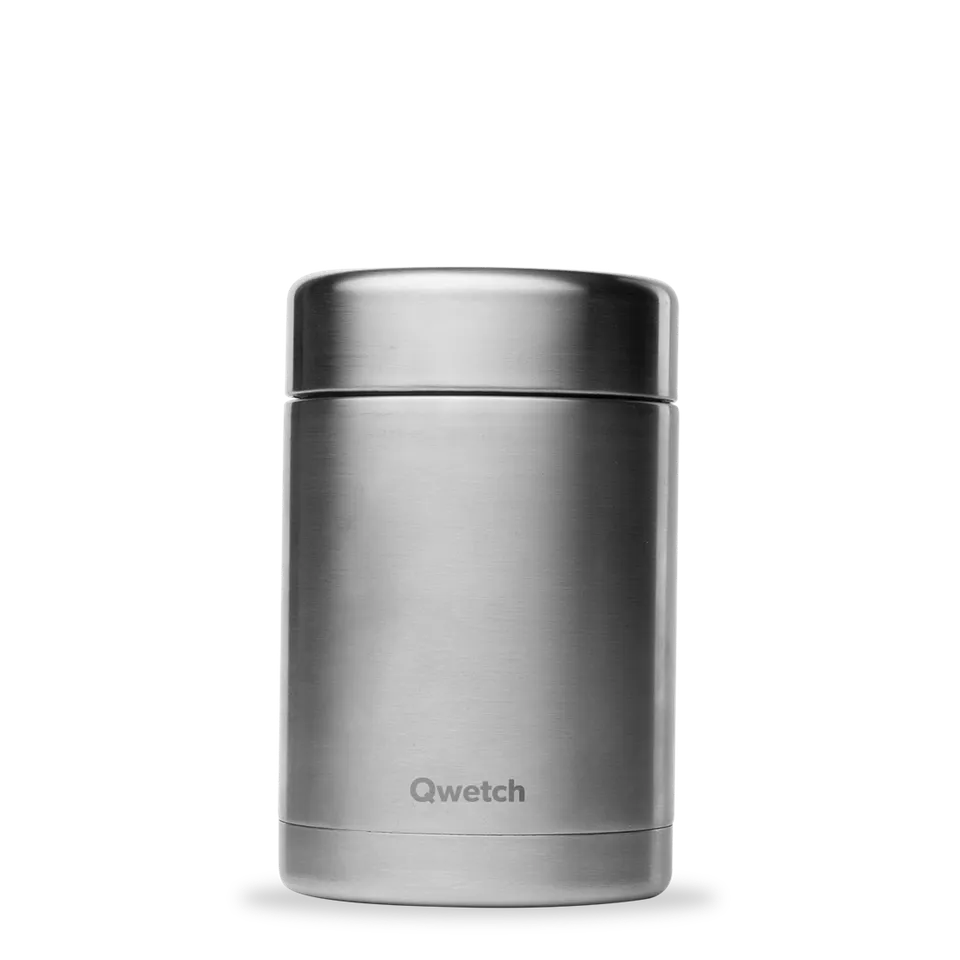 Qwetch Compact termo dóza Inox 340 ml nerez