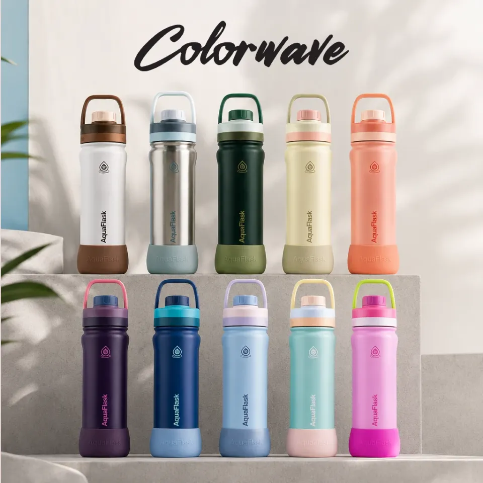 Aquaflask Colorwave nerezová láhev 532 ml sportovní víčko