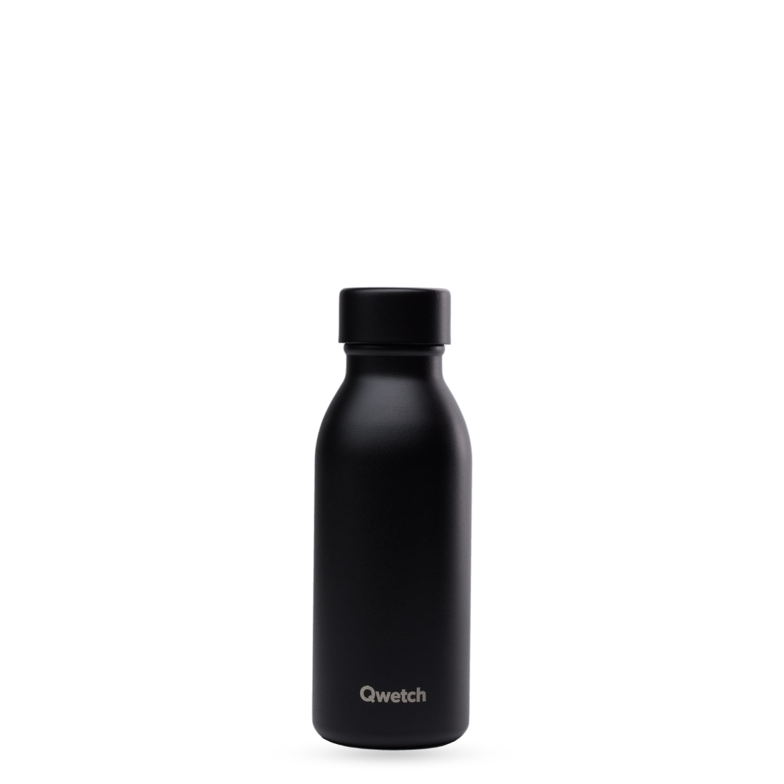 Qwetch Icon Matt Noir termoláhev 350 ml nerez černá