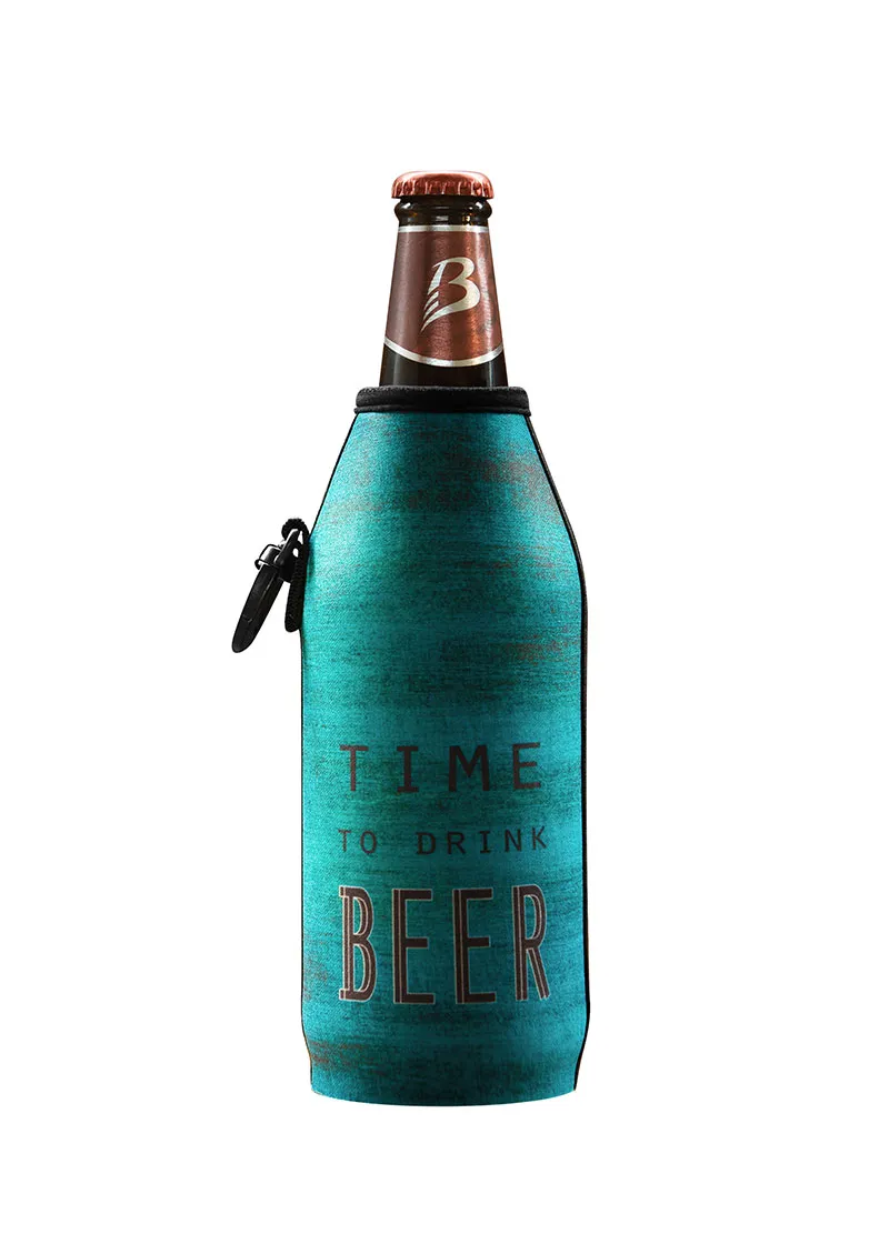 Coolbox Time to Drink Beer 0,5 l neoprenový termoobal na láhev