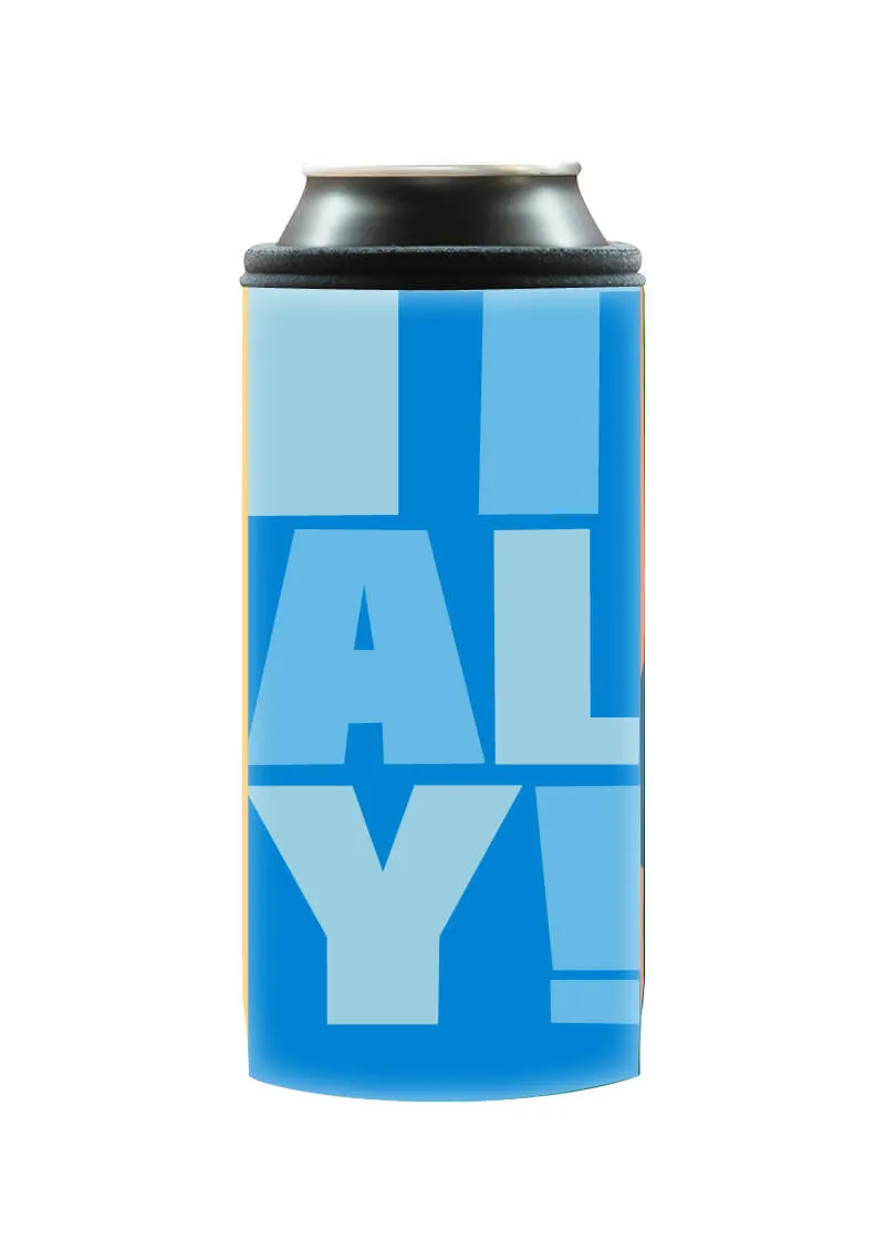 Coolbox termoobal na plechovku 0,5 l Italy Blue neoprenový