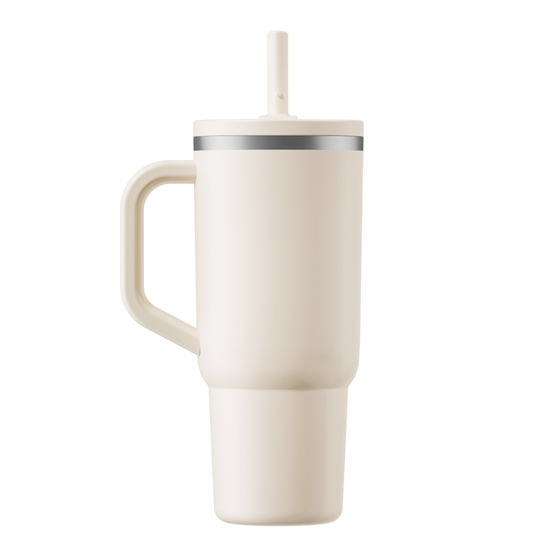 Qwetch Travel Cup termohrnek 900 ml pískový nerez