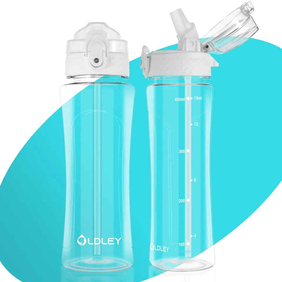 Oldley Sport transparentní dětská láhev 450 ml plast