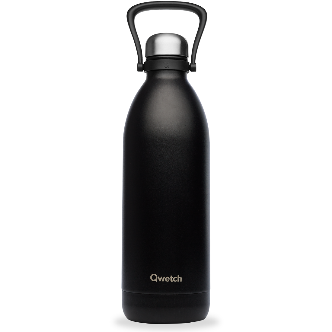 Qwetch Titan Matt Noir termoláhev 1,5 l nerez