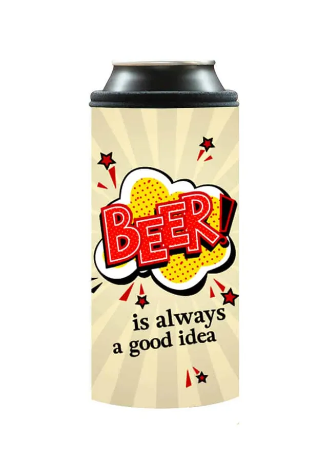 Coolbox Beer Idea termoobal na plechovku 0,5l neopren