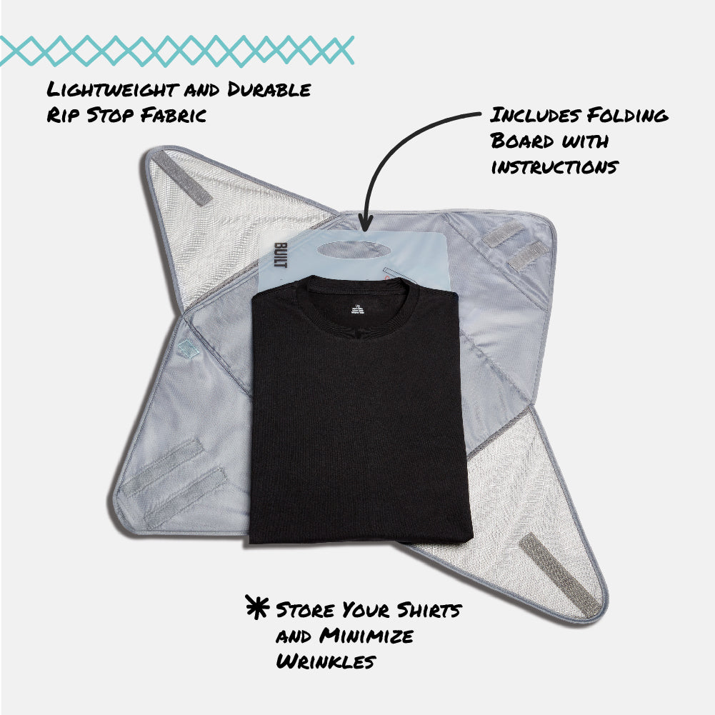BUILT New York Shirt Folding Cube kostka na košile s deskou