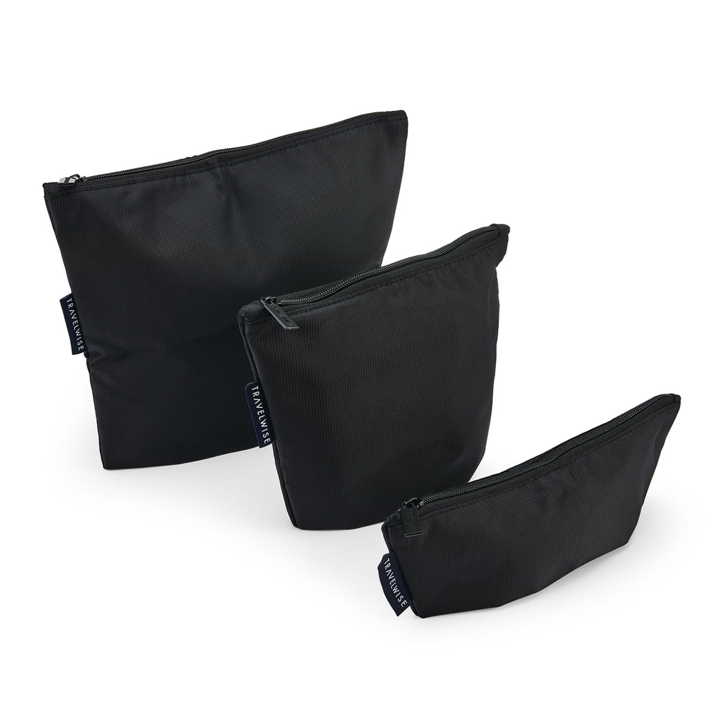 BUILT TravelWise sada pouzder 3ks Blue polyester