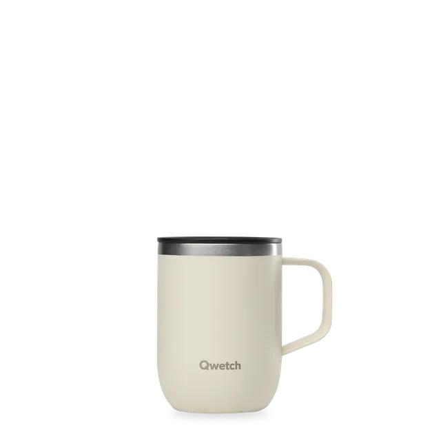 Qwetch Matt termohrnek 350 ml Sable s víčkem