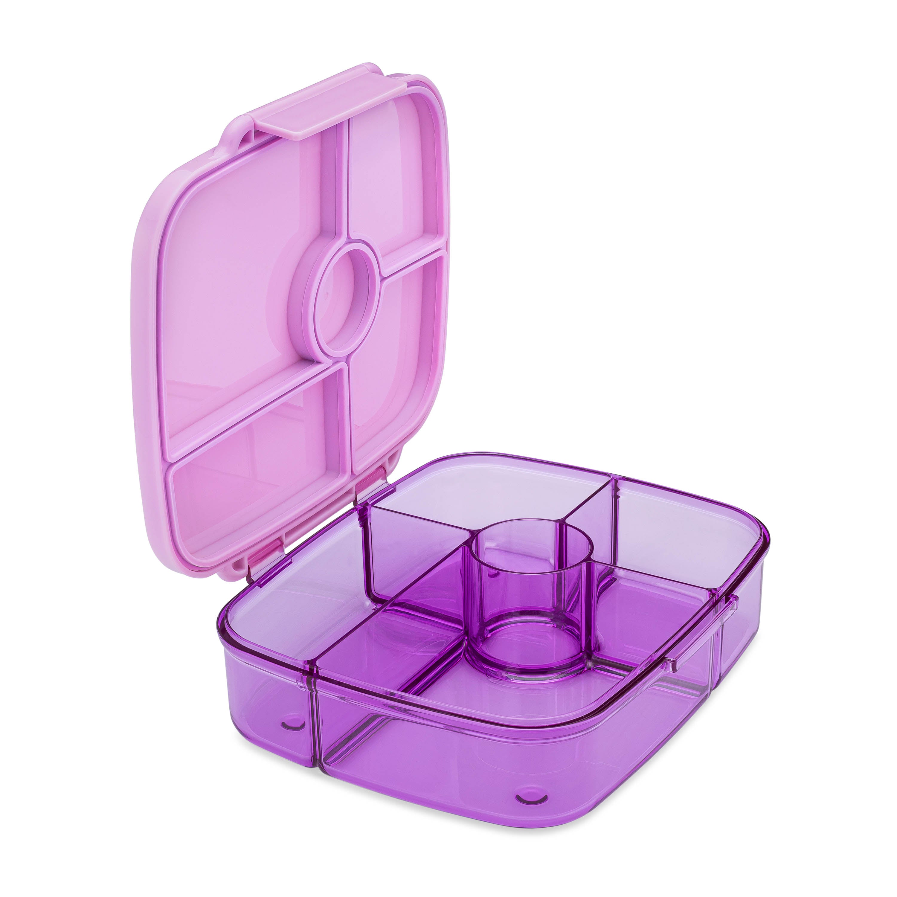 Yumbox Go Large svačinový box 5 přihrádek Kyoto Purple