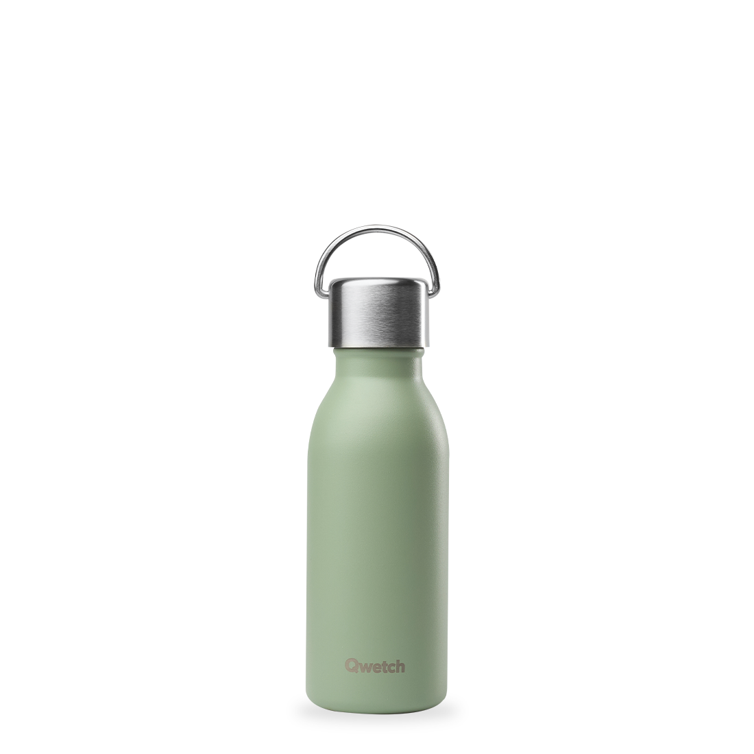 Qwetch Active Matt Tilleul termoláhev 350 ml zelená nerez