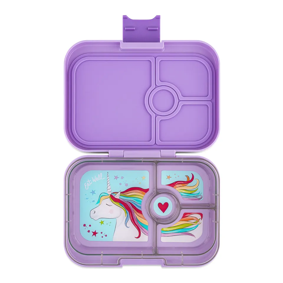 Yumbox Panino bento box Lavande Unicorn 4 přihrádky
