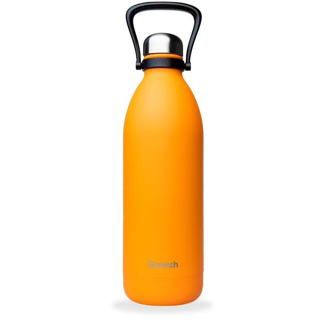 Qwetch Titan Pop Orange termo láhev 1,5 l nerez sdílecí