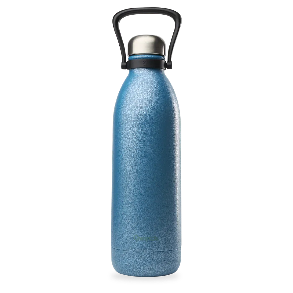 Qwetch Titan Roc termoláhev 1,5 l modrá metalická