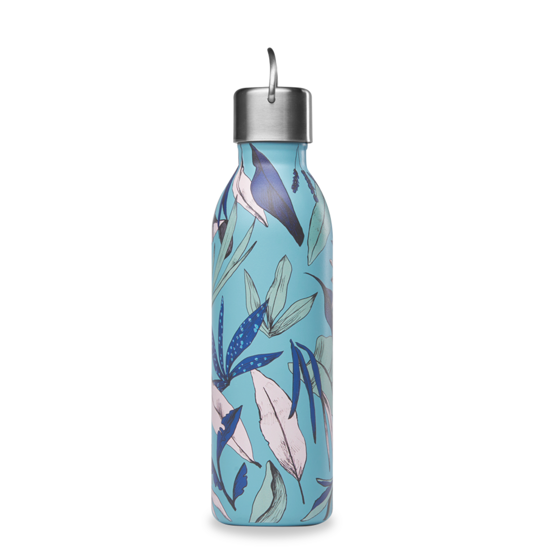 Qwetch Active Bahia Bleu termoláhev 600 ml nerez