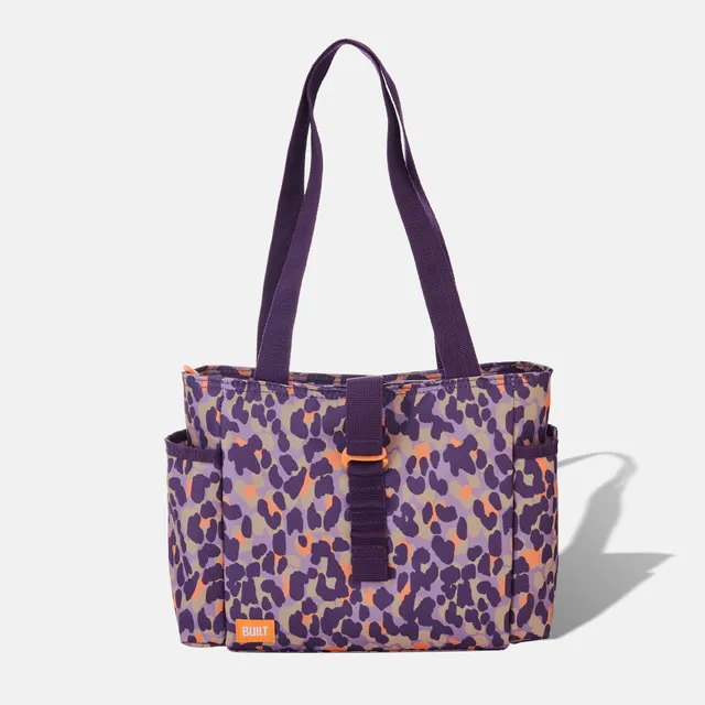 BUILT New York Crosstown Tote taška Sunset Leopard