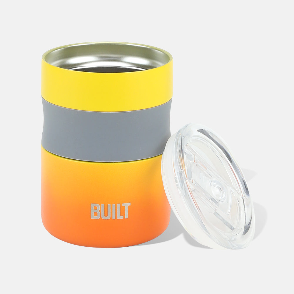 BUILT New York Desk Mug 12oz termohrnek Citrus Sunrise Ombre