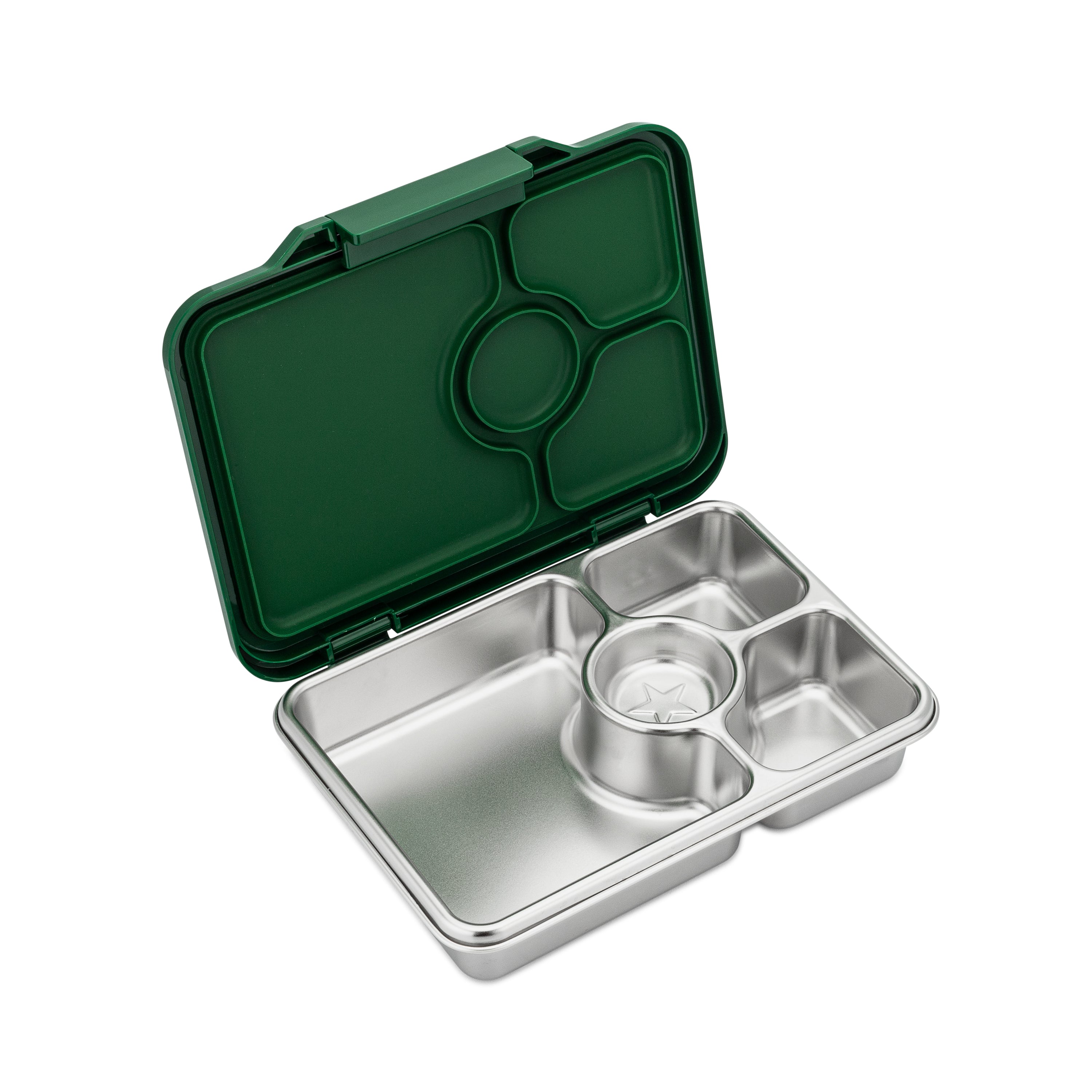 Yumbox Prêt svačinový box nerez zelený Dublin