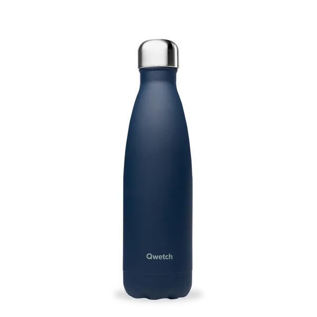 Qwetch Originals Granite Bleu termoláhev 500 ml žíhaná