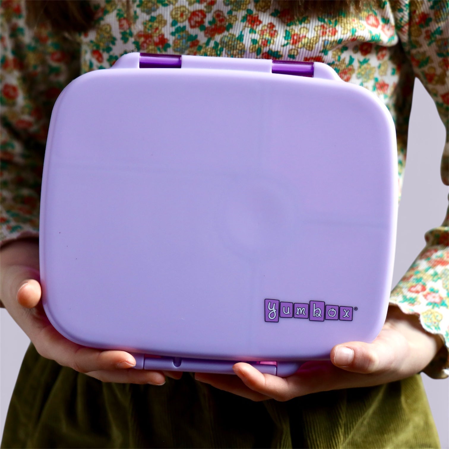 Yumbox Go Large svačinový box 5 přihrádek Kyoto Purple