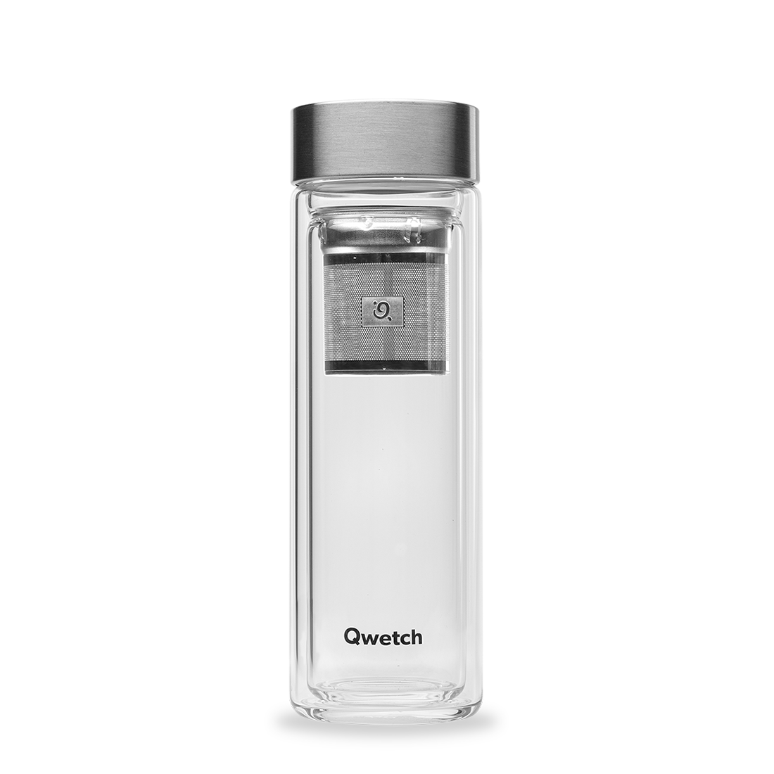 Qwetch filtr nerezové sítko na čaj 320 a 430 ml