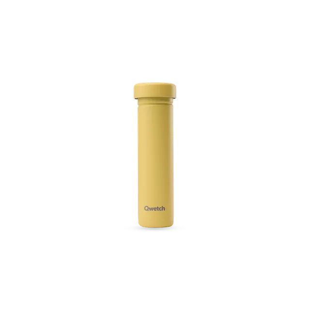 Qwetch Pocket Tube tuba na 12 tablet citronová nerez