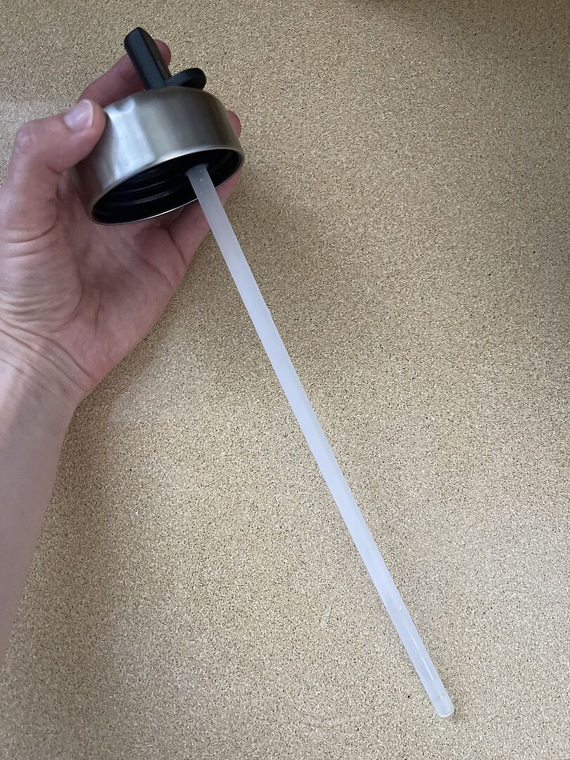 S'well Traveler Flip Straw víčko s brčkem náhradní