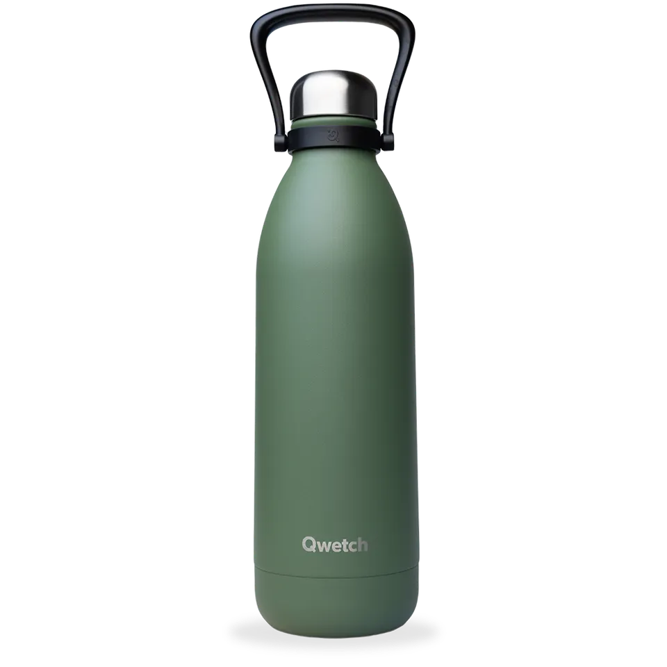Qwetch Titan Granite Kaki termoláhev 1,5 l nerez