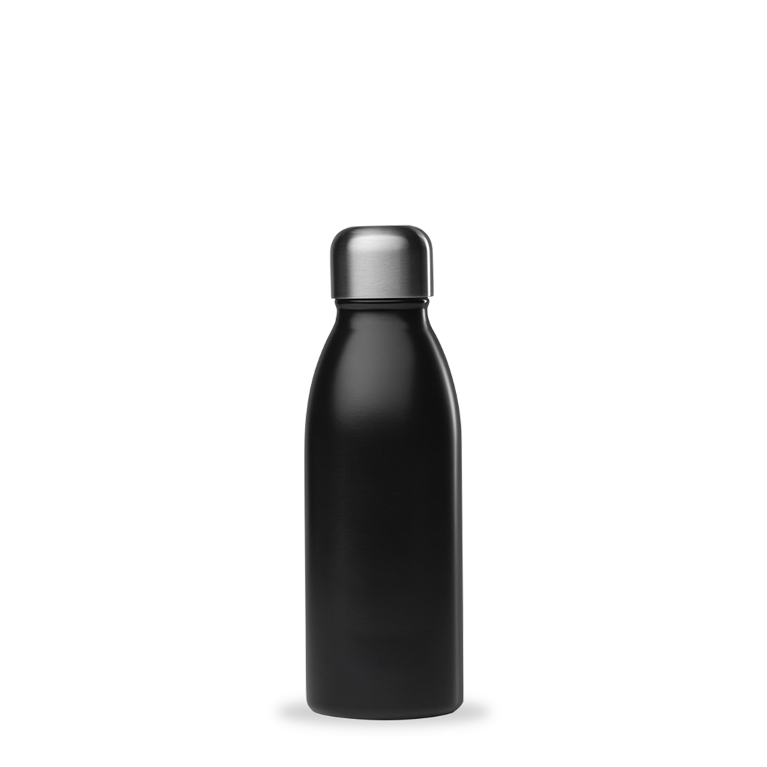 Qwetch One Matt Noir láhev 500 ml jednostěnná