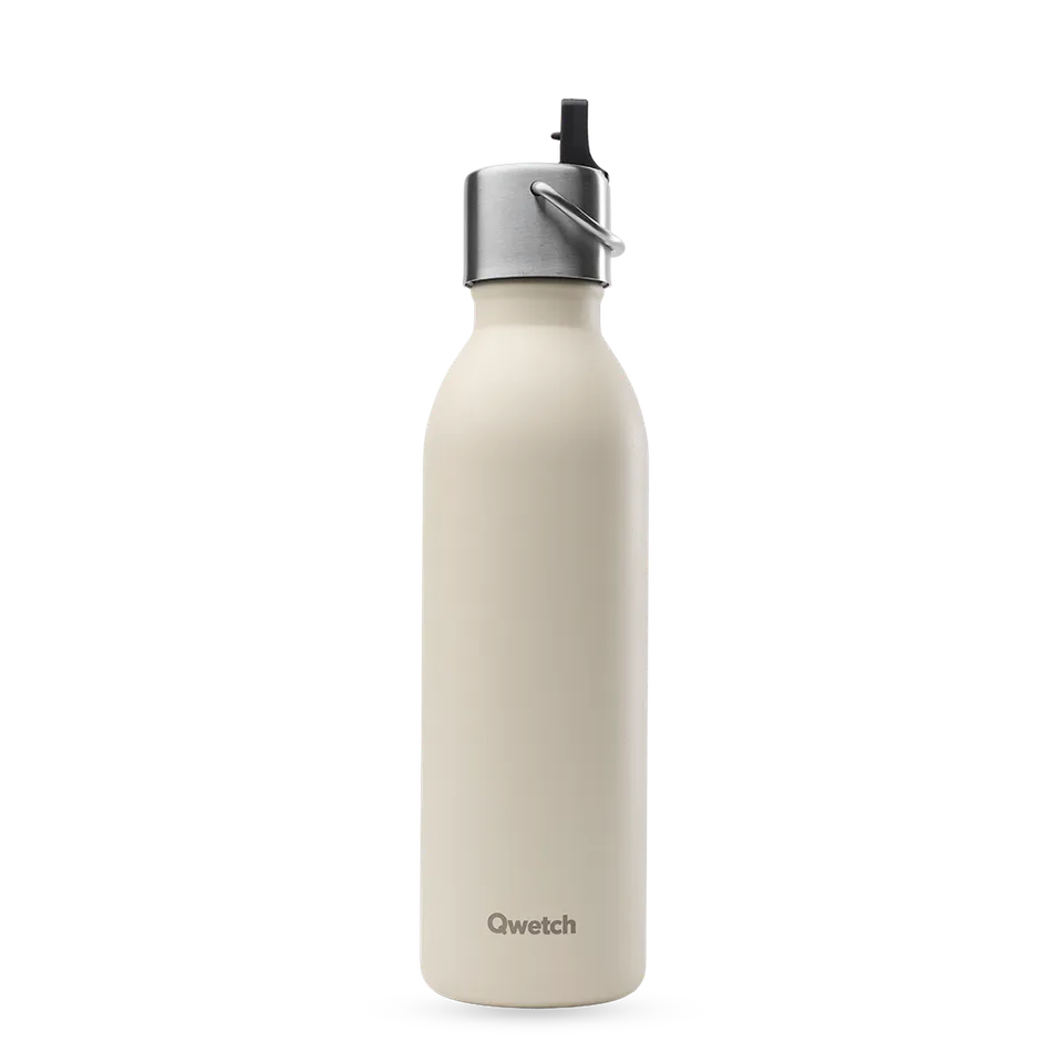 Qwetch Active Matt Sable termoláhev 600 ml písková sportovní