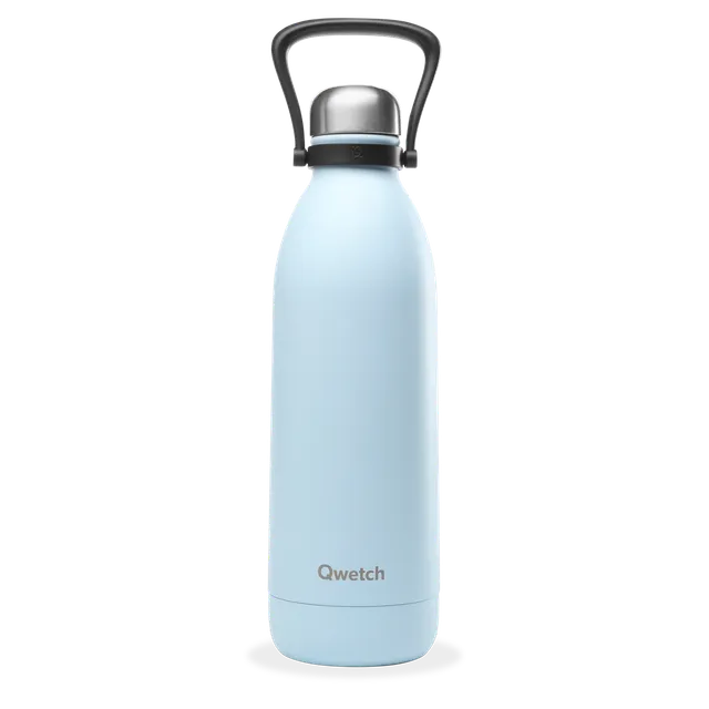 Qwetch Titan Pastel Bleu termoláhev 1,5 l nerezová