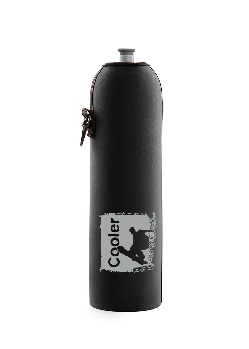 Coolbox Snowboardista termoobal na lahev 1,0 l neopren