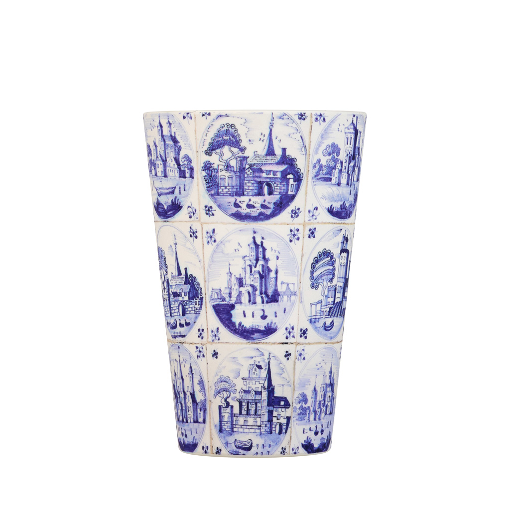 Ecoffee Cup Delfts Blu cestovní kelímek PLA bez BPA