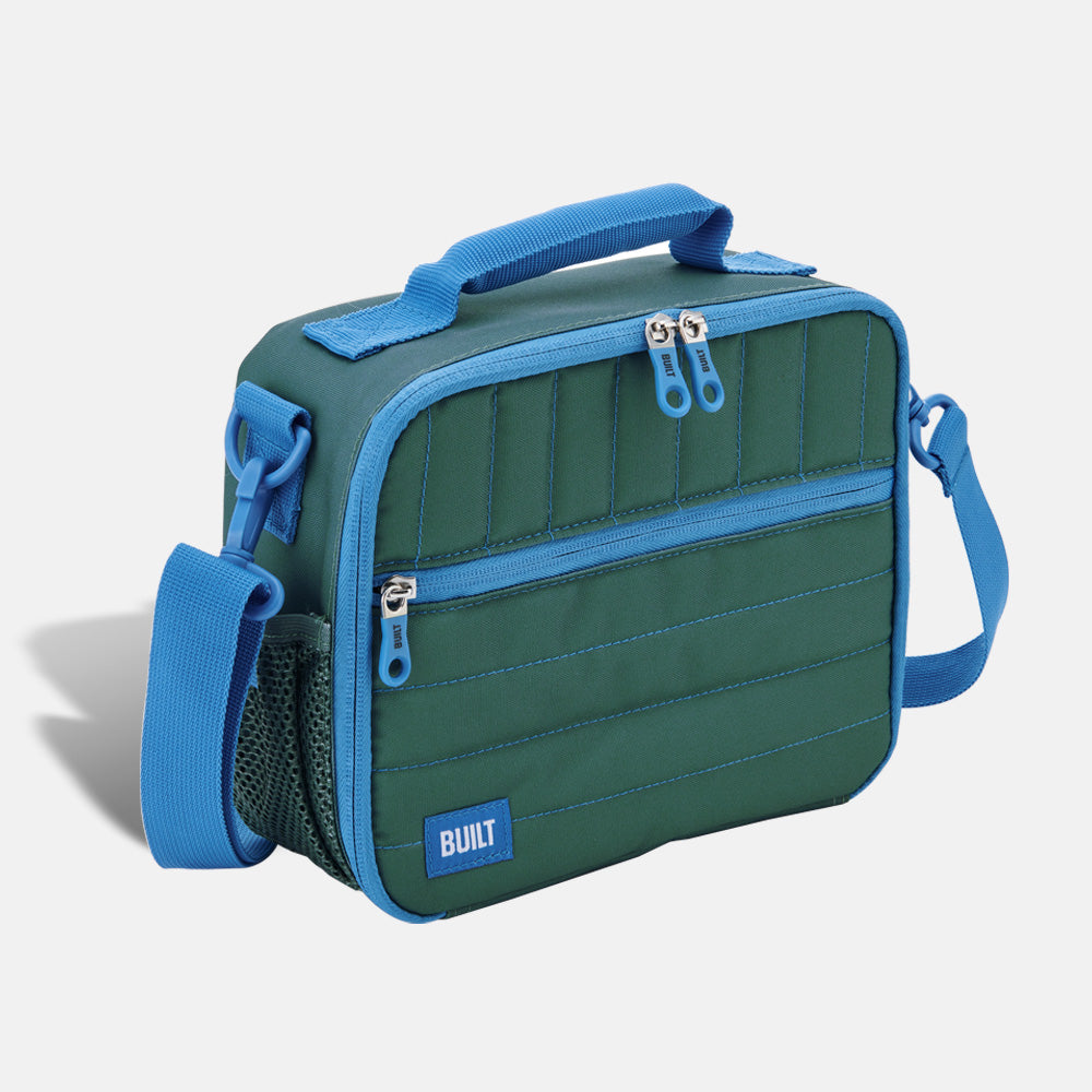 BUILT New York Puffer Lunch Box taška Abstract Forest