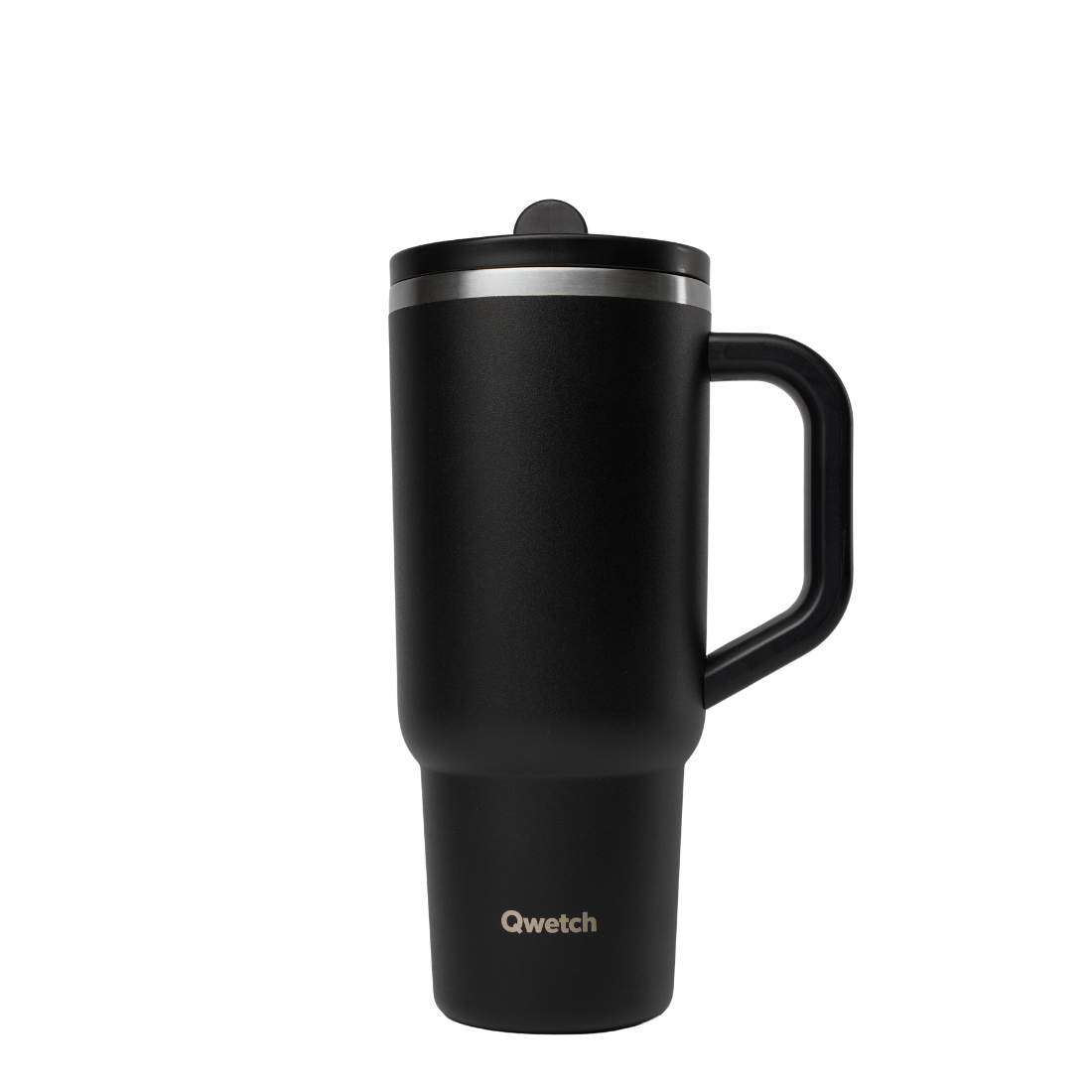 Qwetch Travel Cup termohrnek 900 ml černý matný