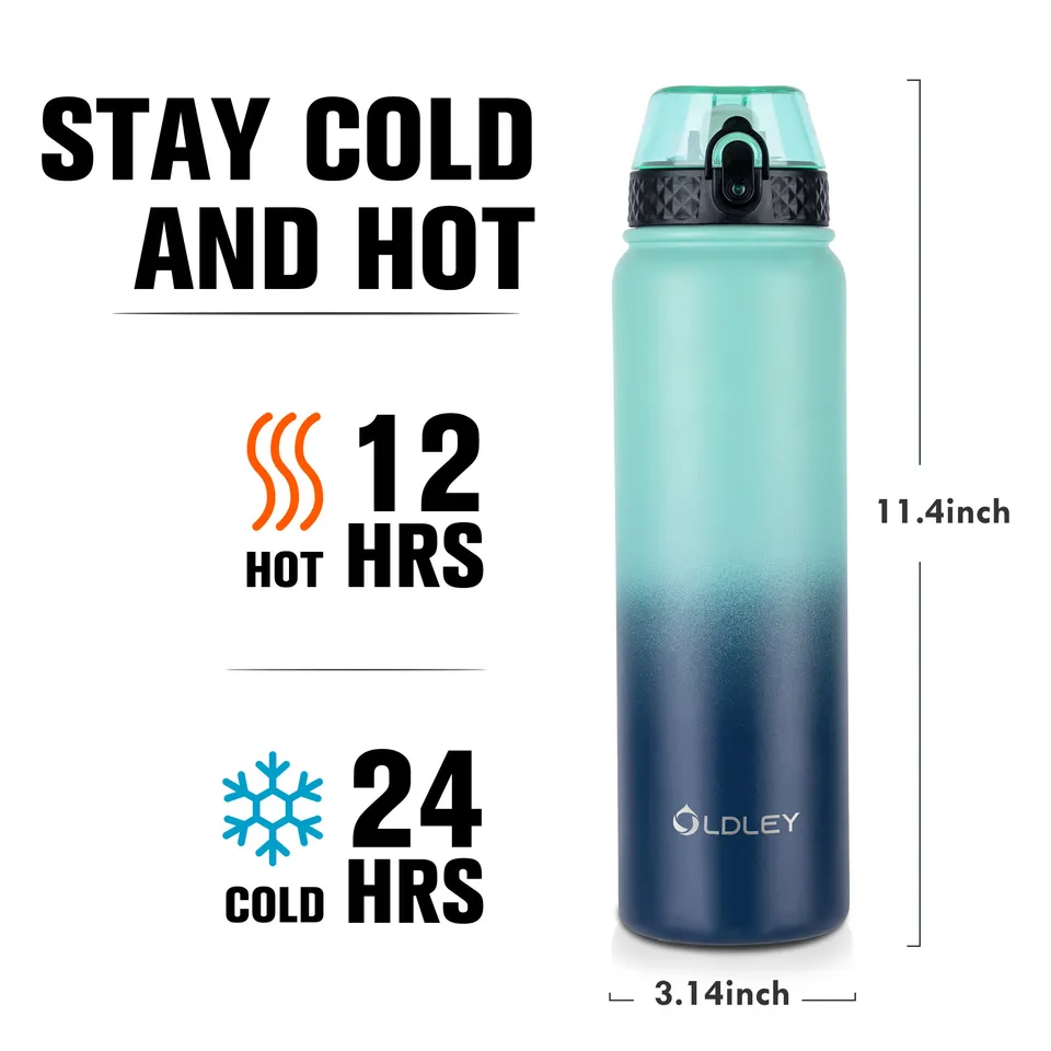 OLDLEY 32oz termoláhev Gradient Blue 950ml nerez