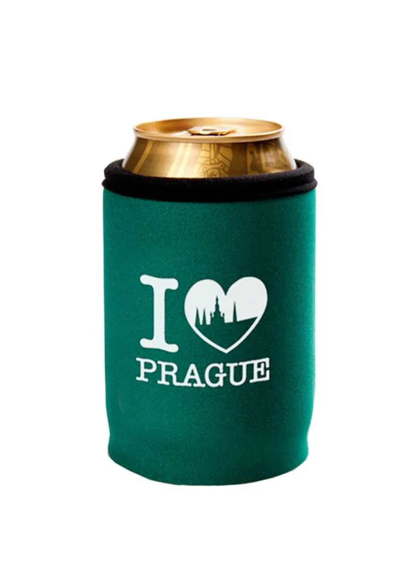 Coolbox termoobal na plechovku 0,33 l I Love Prague neopren