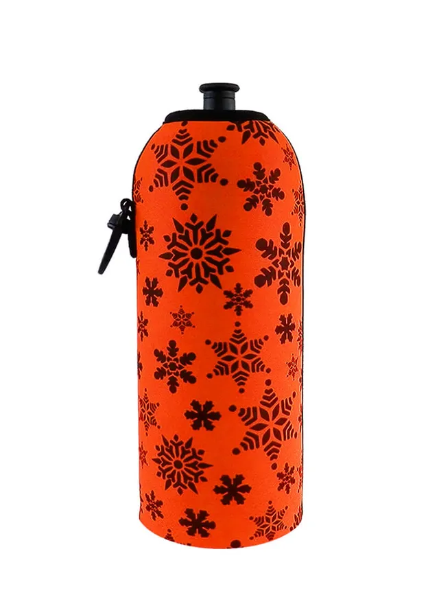 Coolbox Vločky termoobal na sportovní láhev 0,7 l neopren