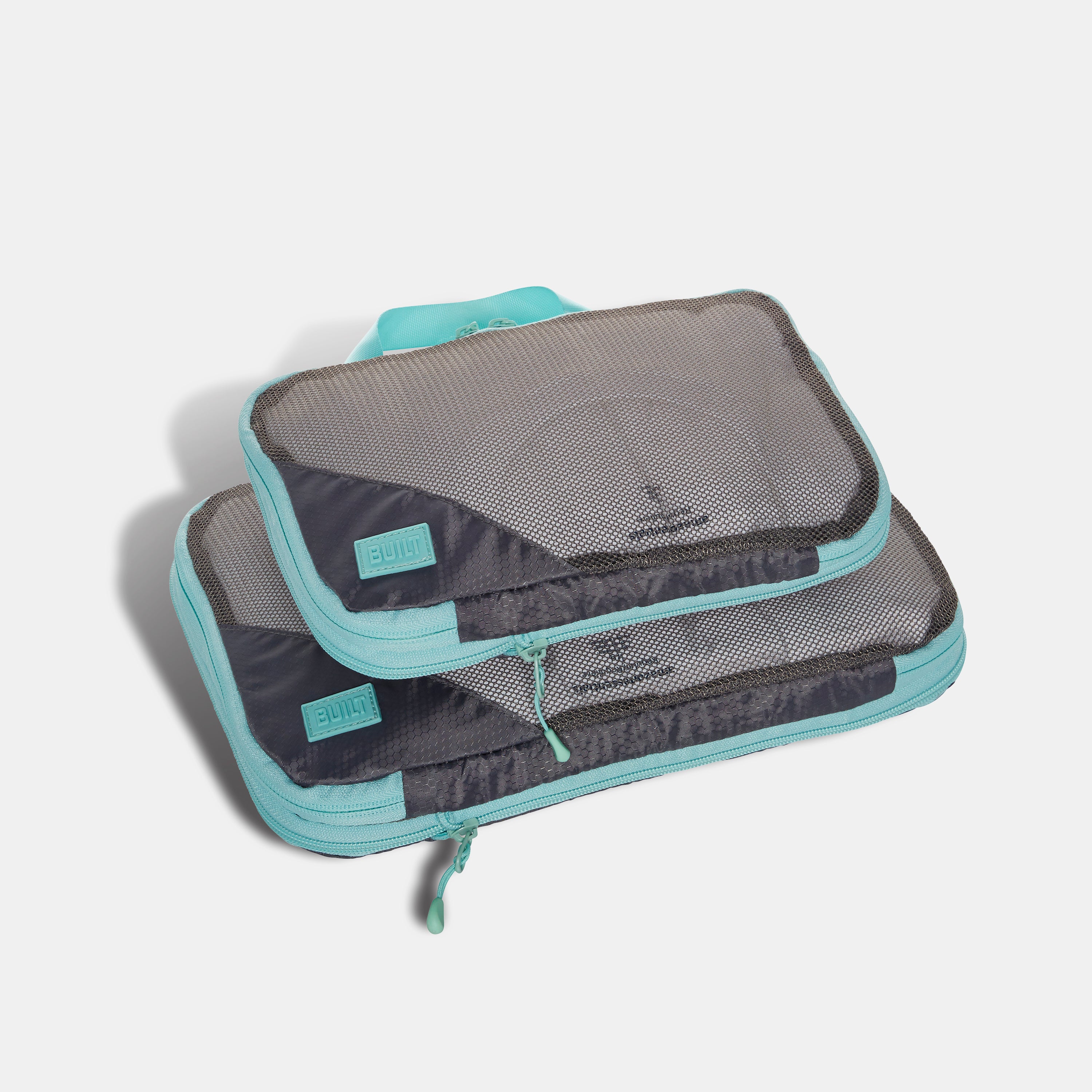 BUILT New York Compression Travel Cube cestovní kostky 2 ks Quiet Shade