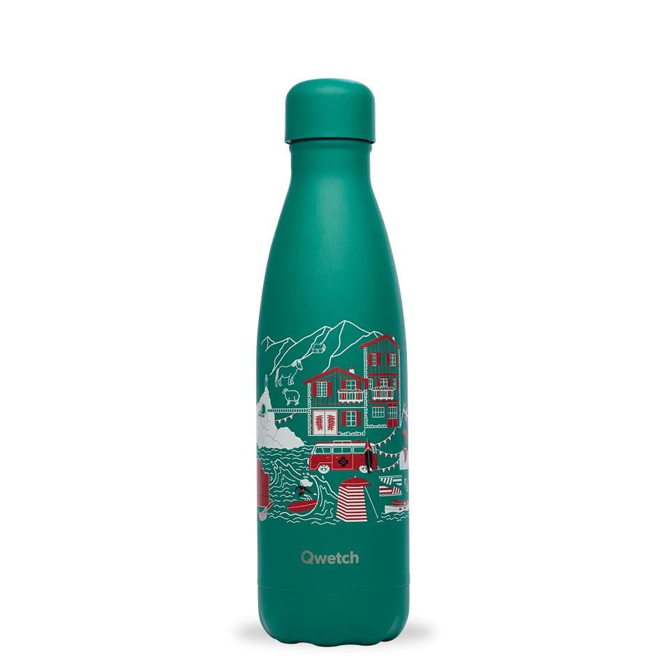 Qwetch Originals Pays Basque termoláhev 500 ml nerez